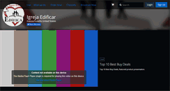 Desktop Screenshot of igrejaedificar.tikilive.com
