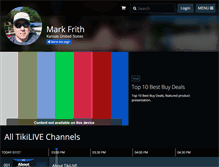 Tablet Screenshot of lhbmedia.tikilive.com