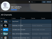 Tablet Screenshot of ianlanders.tikilive.com