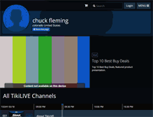Tablet Screenshot of chuckf.tikilive.com